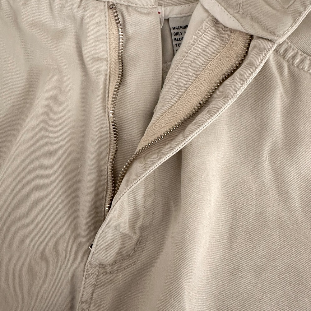 Talbots High Waist Khaki Shorts Size 14 - Picture 4 of 6